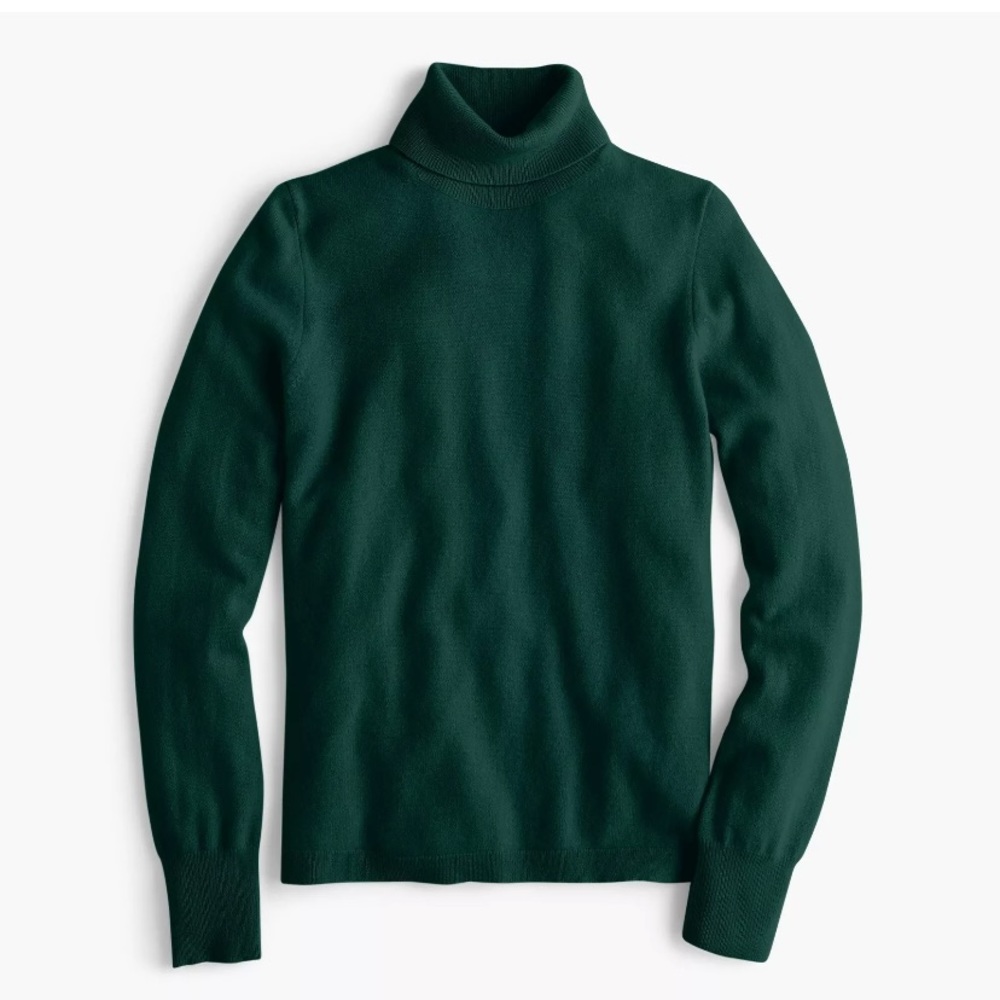 NWT J.Crew Everyday Cashmere Turtleneck Sweater